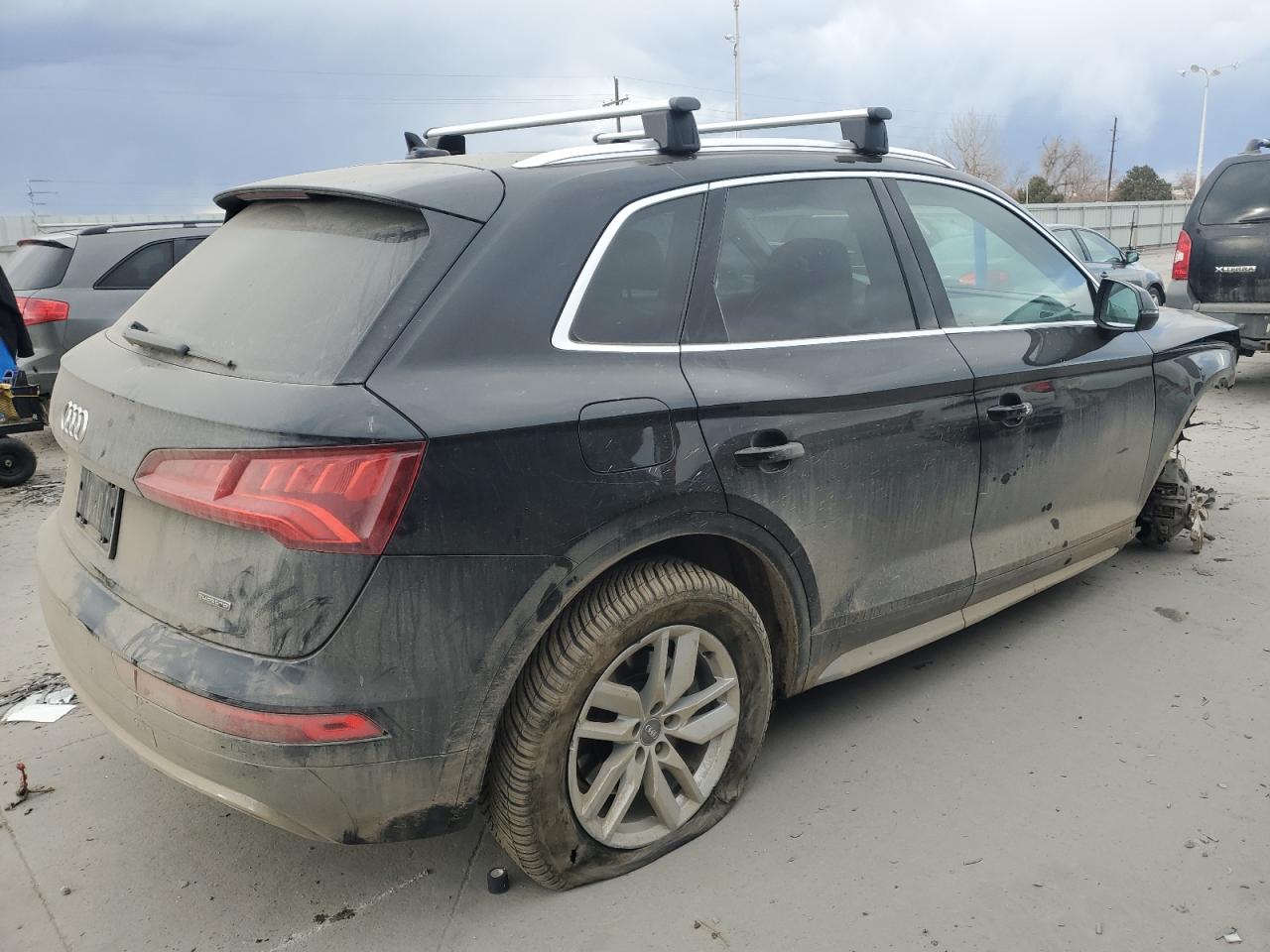 2020 Audi Q5 VIN WA1ANAFY6L2019230 Copart auction photo, front end damage thumbnail 3