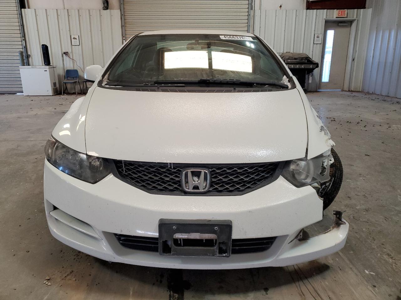 2010 Honda Civic VIN 2HGFG1B67AH532809 Copart auction photo, front end / side damage thumbnail 5