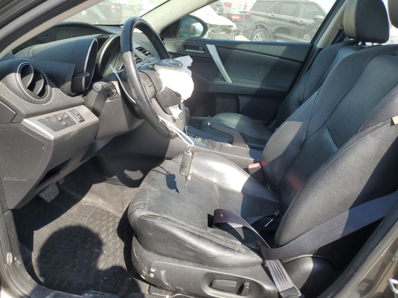 2012 Mazda 3 VIN JM1BL1M6XC1532942 Copart auction photo, front end damage thumbnail 7