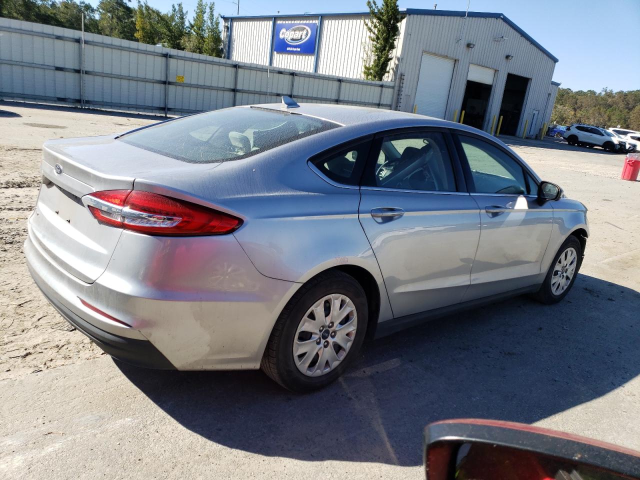 2020 Ford Fusion VIN 3FA6P0G75LR264043 Copart auction photo, front end damage thumbnail 3