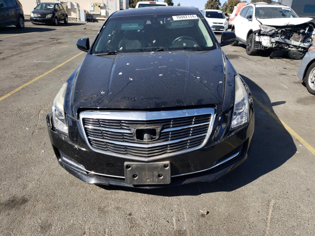 2017 Cadillac ATS VIN 1G6AA5RX1H0159638 Copart auction photo, stripped damage thumbnail 5