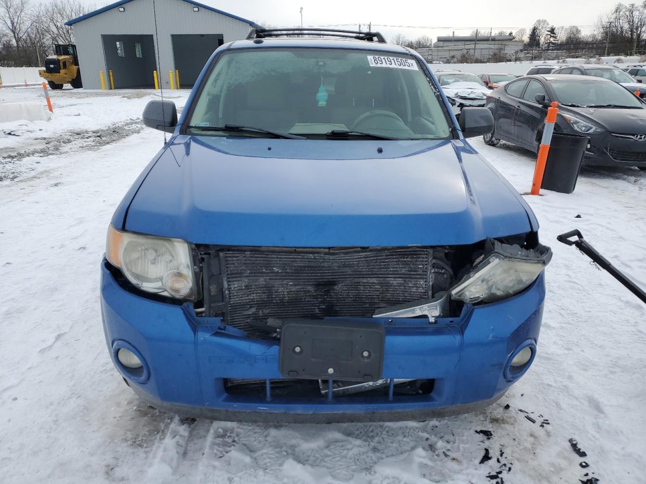 2012 Ford Escape VIN 1FMCU0D71CKC61828 Copart auction photo, front end / rear end damage thumbnail 5