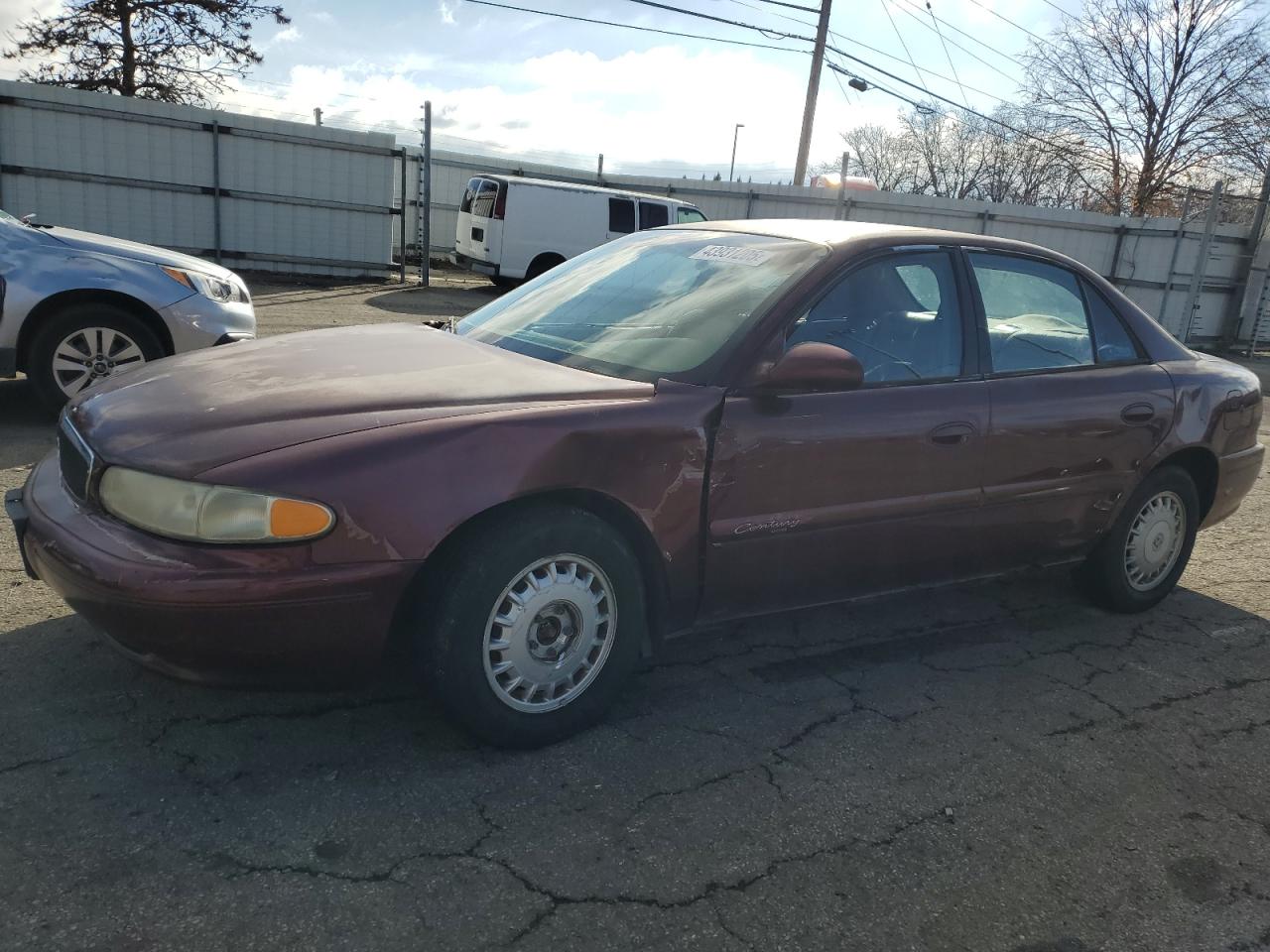2001 Buick Century VIN 2G4WY55J011322205