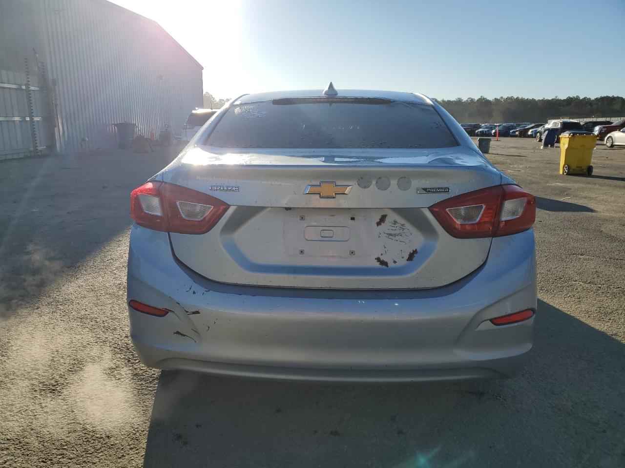 2017 Chevrolet Cruze VIN 1G1BF5SM7H7225161 Copart auction photo, side / front end damage thumbnail 6