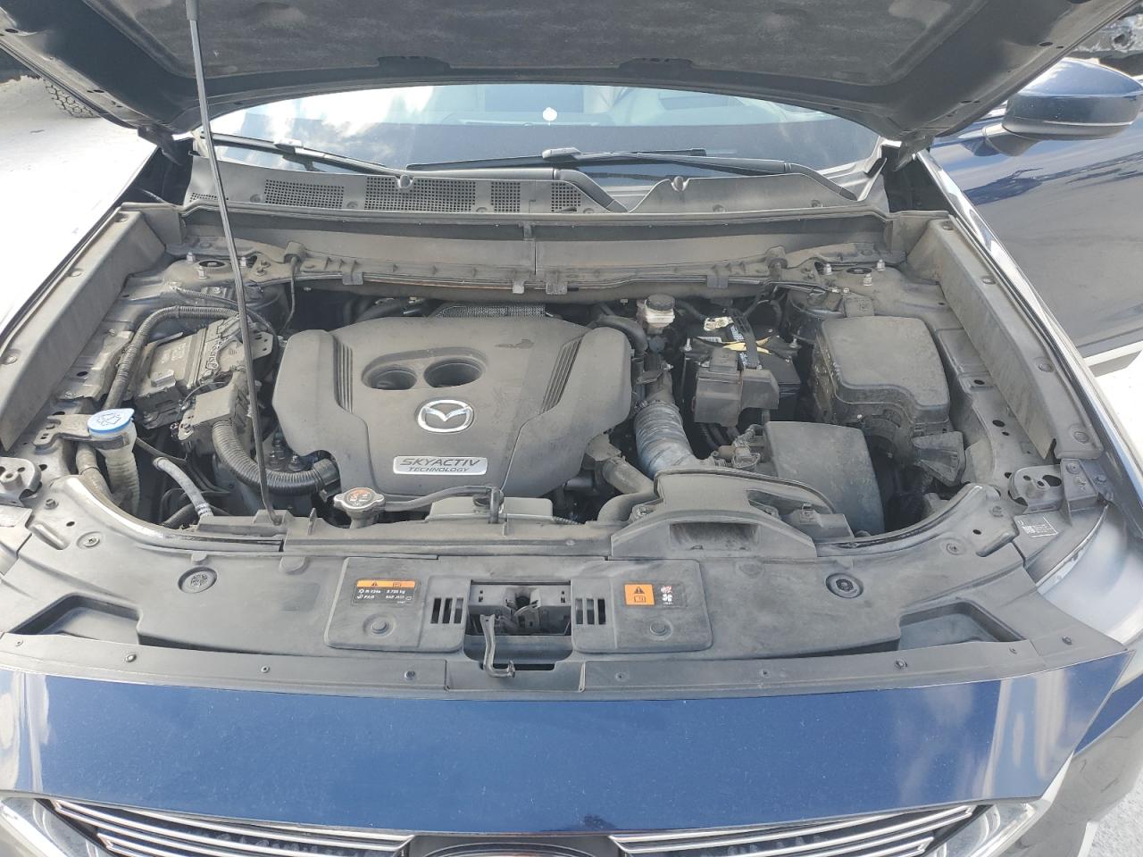 2017 Mazda CX-9 VIN JM3TCADY3H0128388 Copart auction photo, side damage thumbnail 12