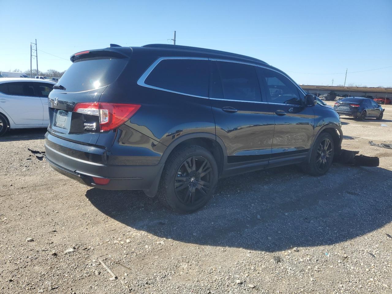2022 Honda Pilot VIN 5FNYF6H21NB050876 Copart auction photo, front end damage thumbnail 3