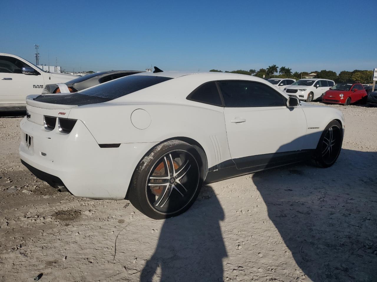 2013 Chevrolet Camaro VIN 2G1FA1E35D9120137 Copart auction photo, mechanical damage thumbnail 3