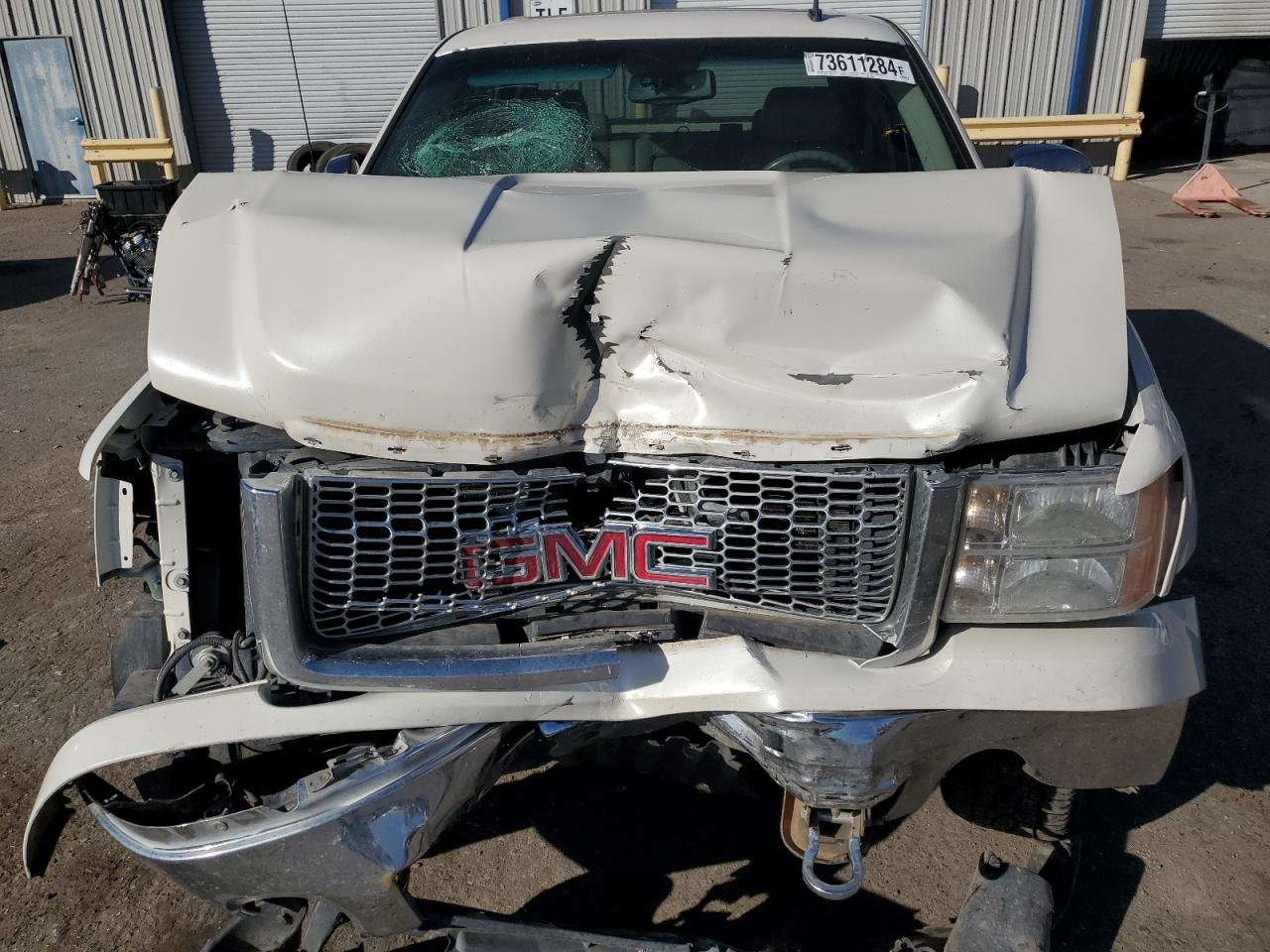 2012 GMC Sierra VIN 3GTP2WE74CG226480 Copart auction photo, front end damage thumbnail 12