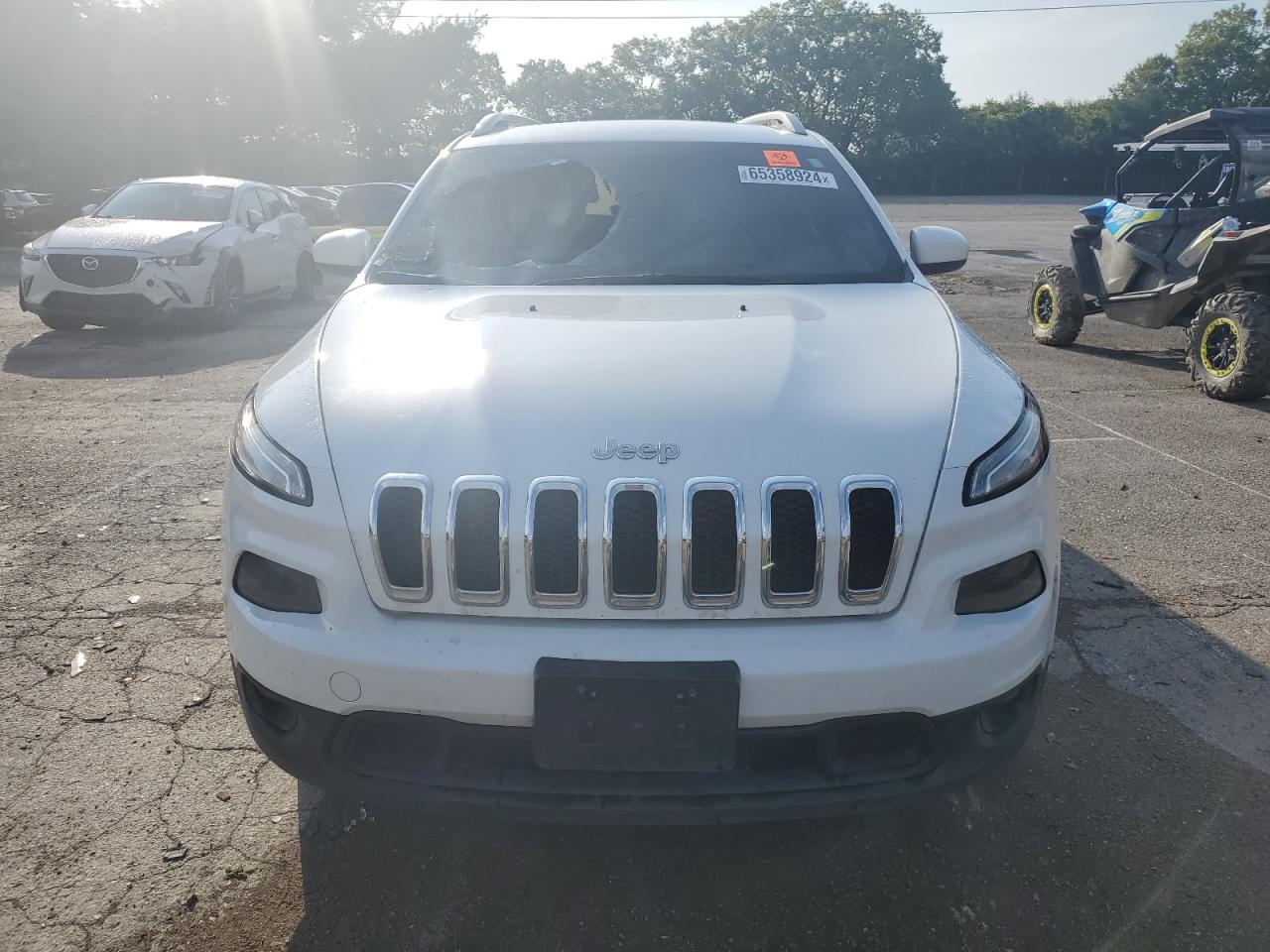 2014 Jeep Grand Cherokee VIN 1C4PJMCB1EW107238 Copart auction photo, burn - interior damage thumbnail 5