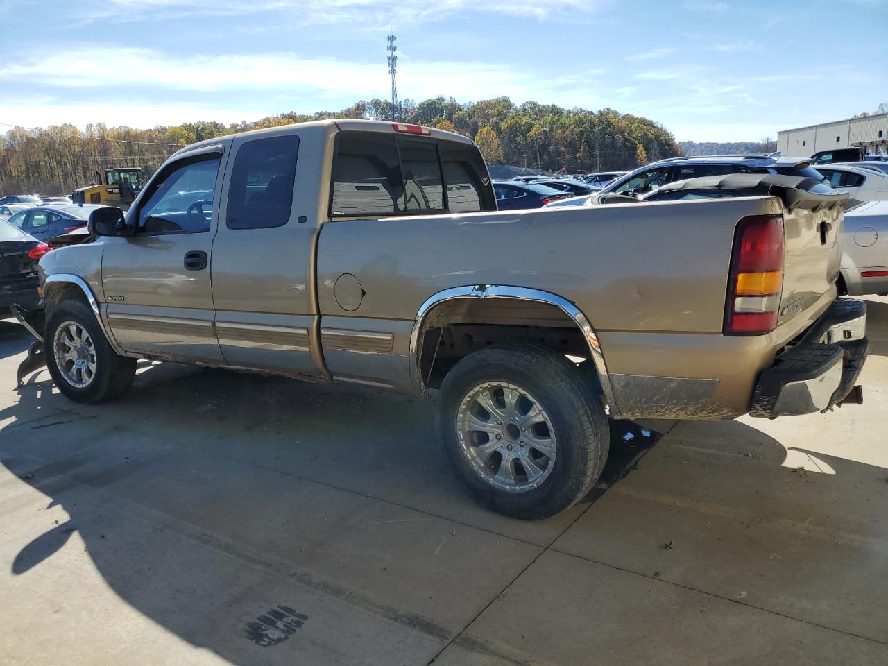 1999 Chevrolet Silverado VIN 2GCEK19T9X1258454 Copart auction photo, all over damage thumbnail 2