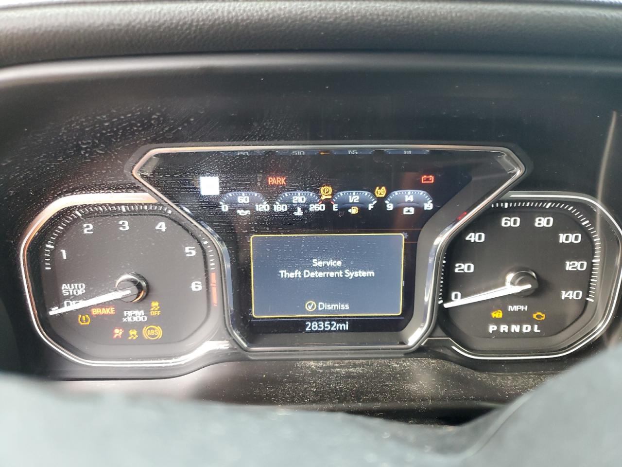 2020 GMC Sierra VIN 3GTU9FEL8LG421767 Copart auction photo, water/flood damage thumbnail 9