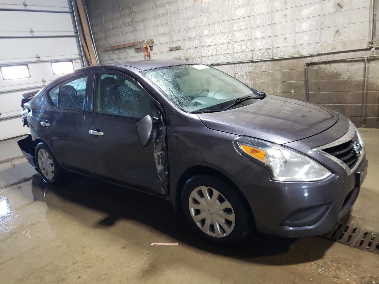 2015 Nissan Versa VIN 3N1CN7AP5FL815408 Copart auction photo, all over damage thumbnail 4