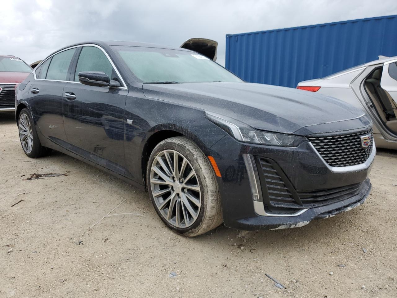 2020 Cadillac CT5 VIN 1G6DT5RK6L0129720 Copart auction photo, water/flood damage thumbnail 4