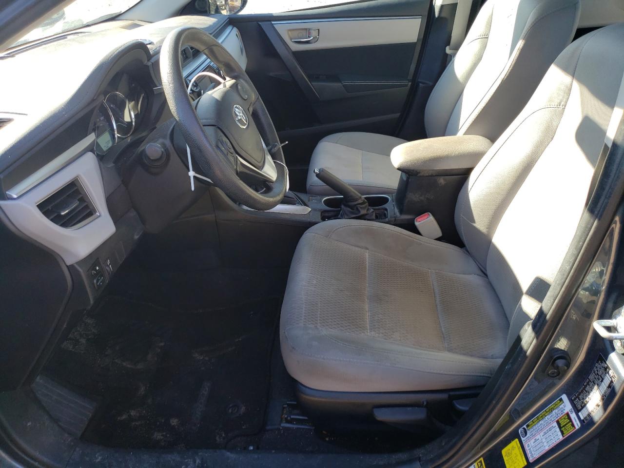 2015 Toyota Corolla VIN 2T1BURHE2FC385089 Copart auction photo, front end damage thumbnail 7