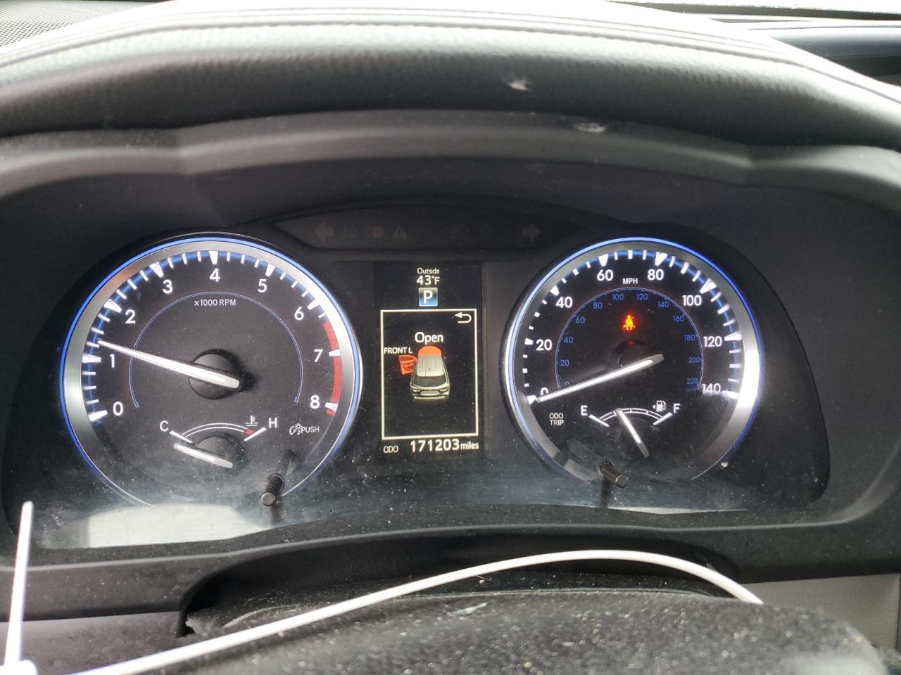 2015 Toyota Highlander VIN 5TDJKRFH7FS117306 Copart auction photo, front end damage thumbnail 9