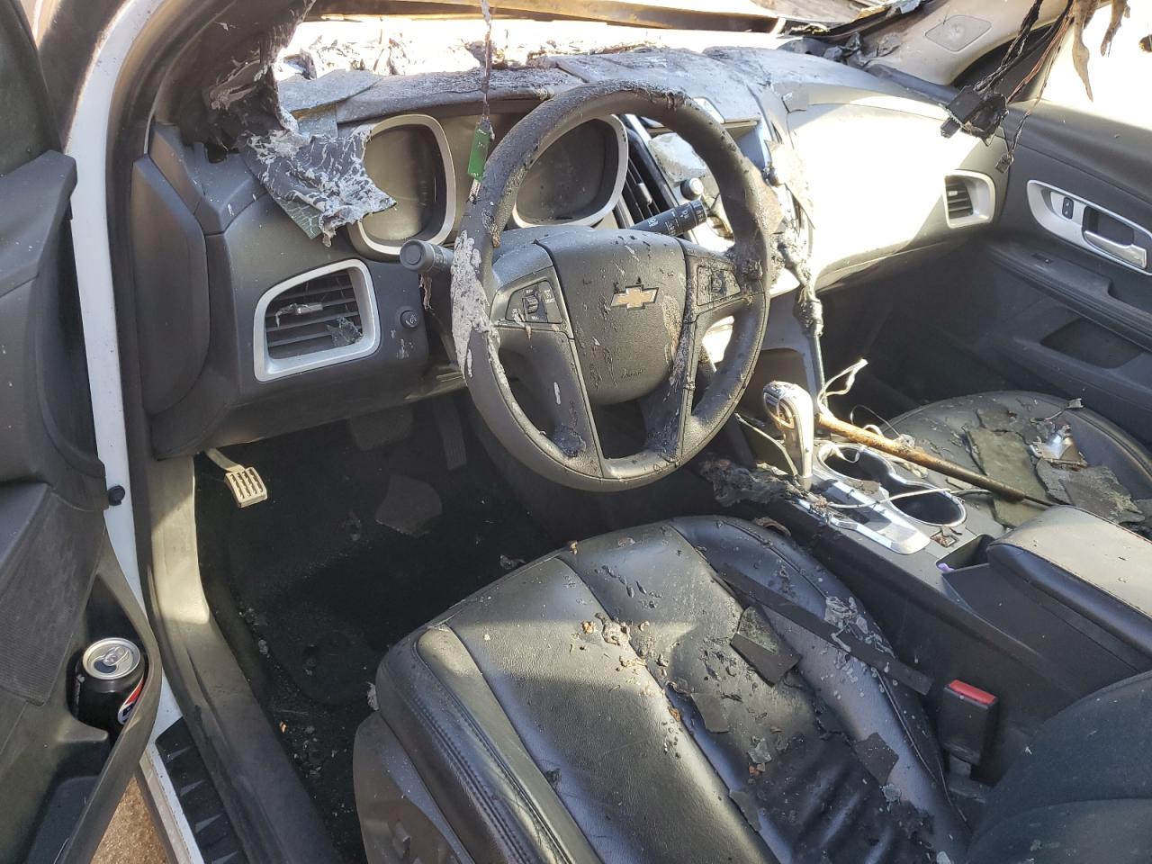 2012 Chevrolet Equinox VIN 2GNALBEK4C6356505 Copart auction photo, burn damage thumbnail 8