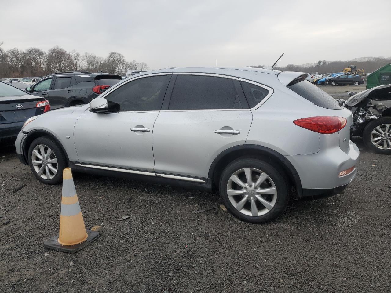 2017 Infiniti QX50 VIN JN1BJ0RR3HM409754 Copart auction photo, front end damage thumbnail 2