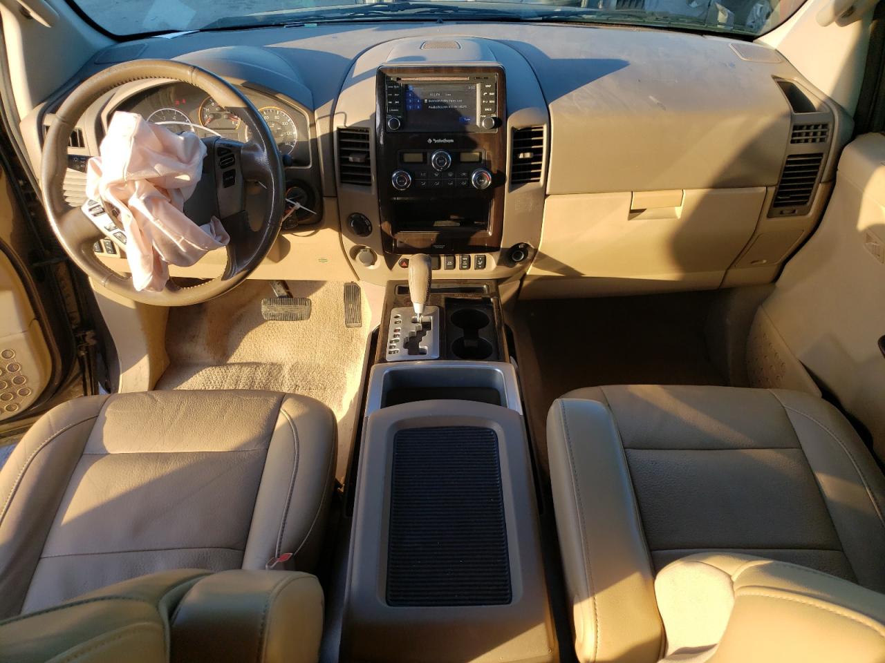 2013 Nissan Titan VIN 1N6BA0EC7DN311004 Copart auction photo, front end / minor dent/scratches damage thumbnail 8