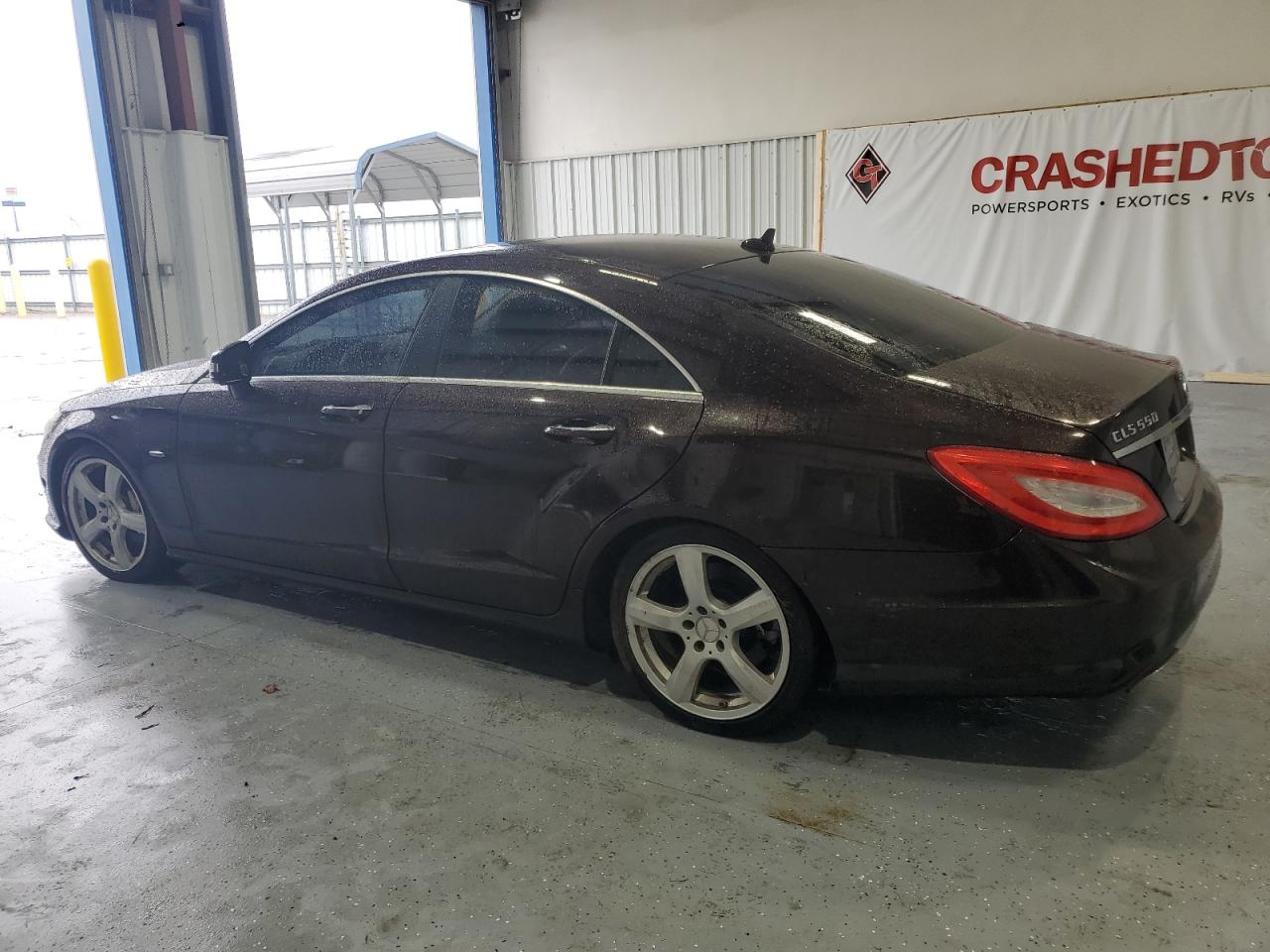 2012 Mercedes-Benz Cls-klasse VIN WDDLJ7DB3CA032217 Copart auction photo, front end / undercarriage damage thumbnail 2