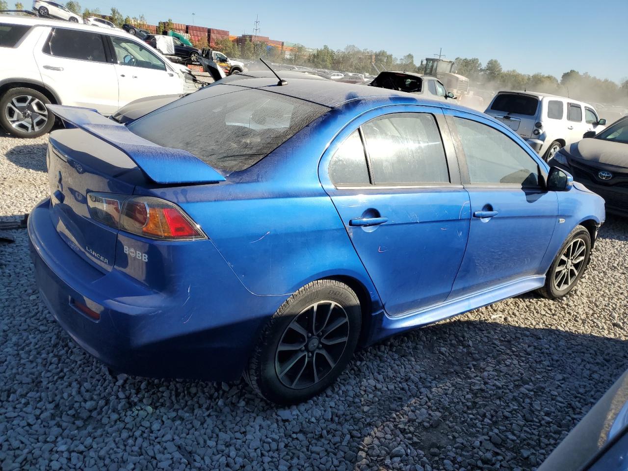 2017 Mitsubishi Lancer VIN JA32U2FU3HU014657 Copart auction photo, front end damage thumbnail 3