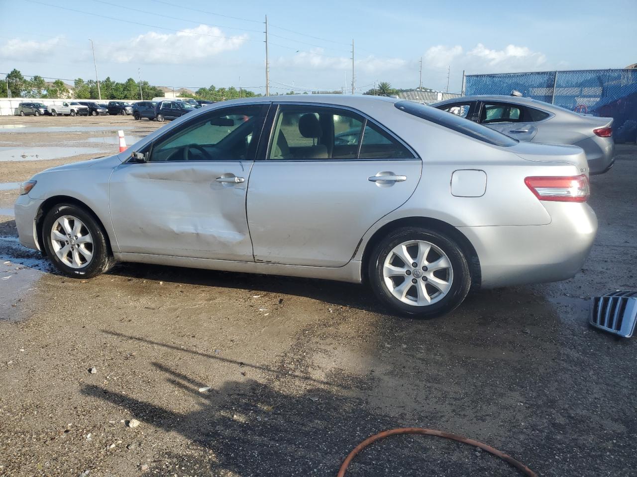 2010 Toyota Camry VIN 4T1BF3EK2AU049886 Copart auction photo, side damage thumbnail 2