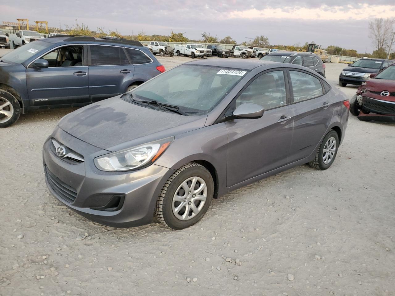 2014 Hyundai Accent VIN KMHCT4AE0EU726734