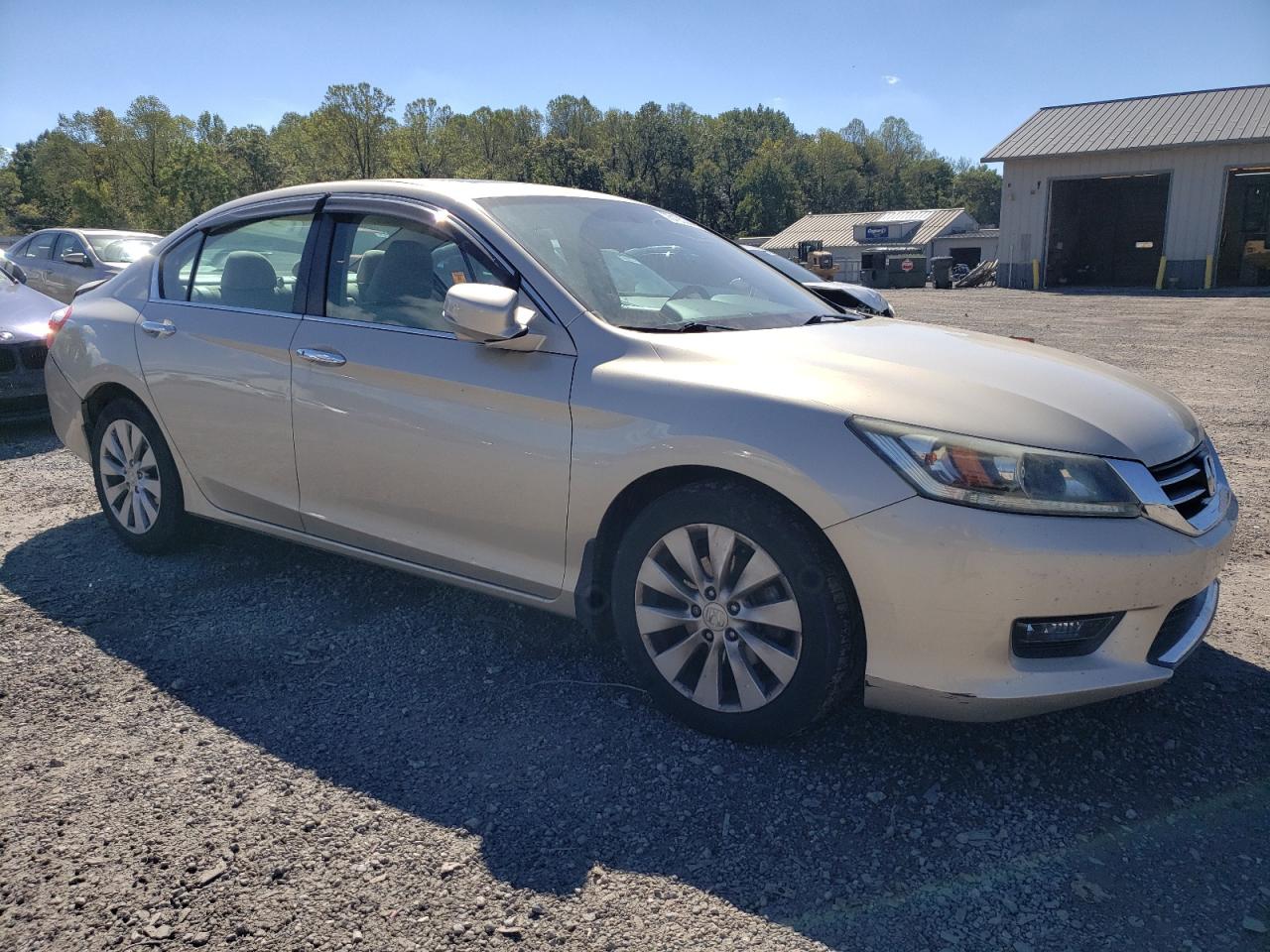 2014 Honda Accord VIN 1HGCR2F7XEA182246 Copart auction photo, rear end damage thumbnail 4
