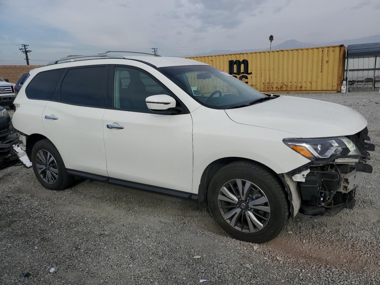 2019 Nissan Pathfinder VIN 5N1DR2MN1KC641843 Copart auction photo, all over damage thumbnail 4