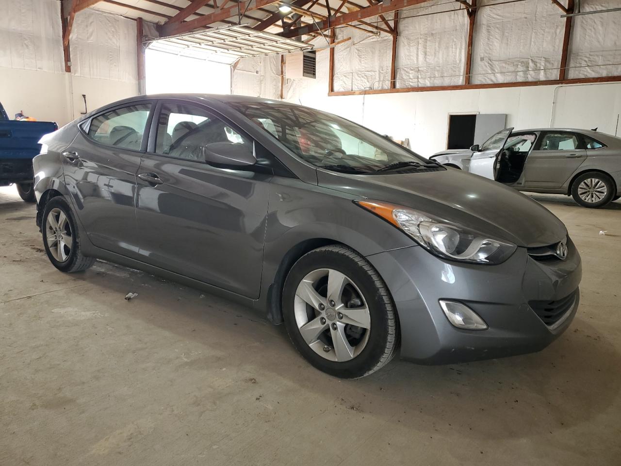 2013 Hyundai Elantra VIN 5NPDH4AE7DH432489 Copart auction photo, rear end damage thumbnail 4