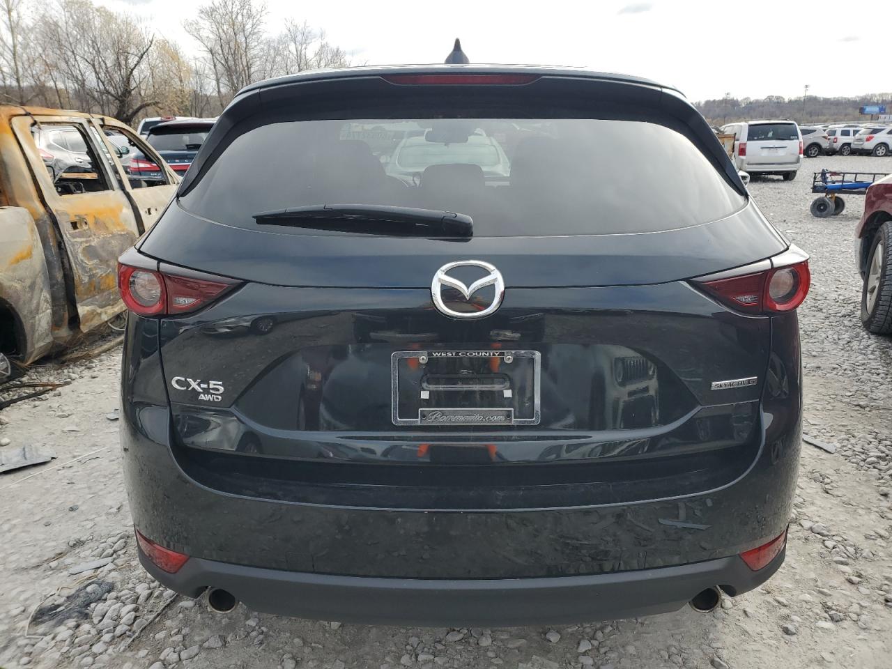 2020 Mazda CX-5 VIN JM3KFBCM4L0793400 Copart auction photo, front end damage thumbnail 6
