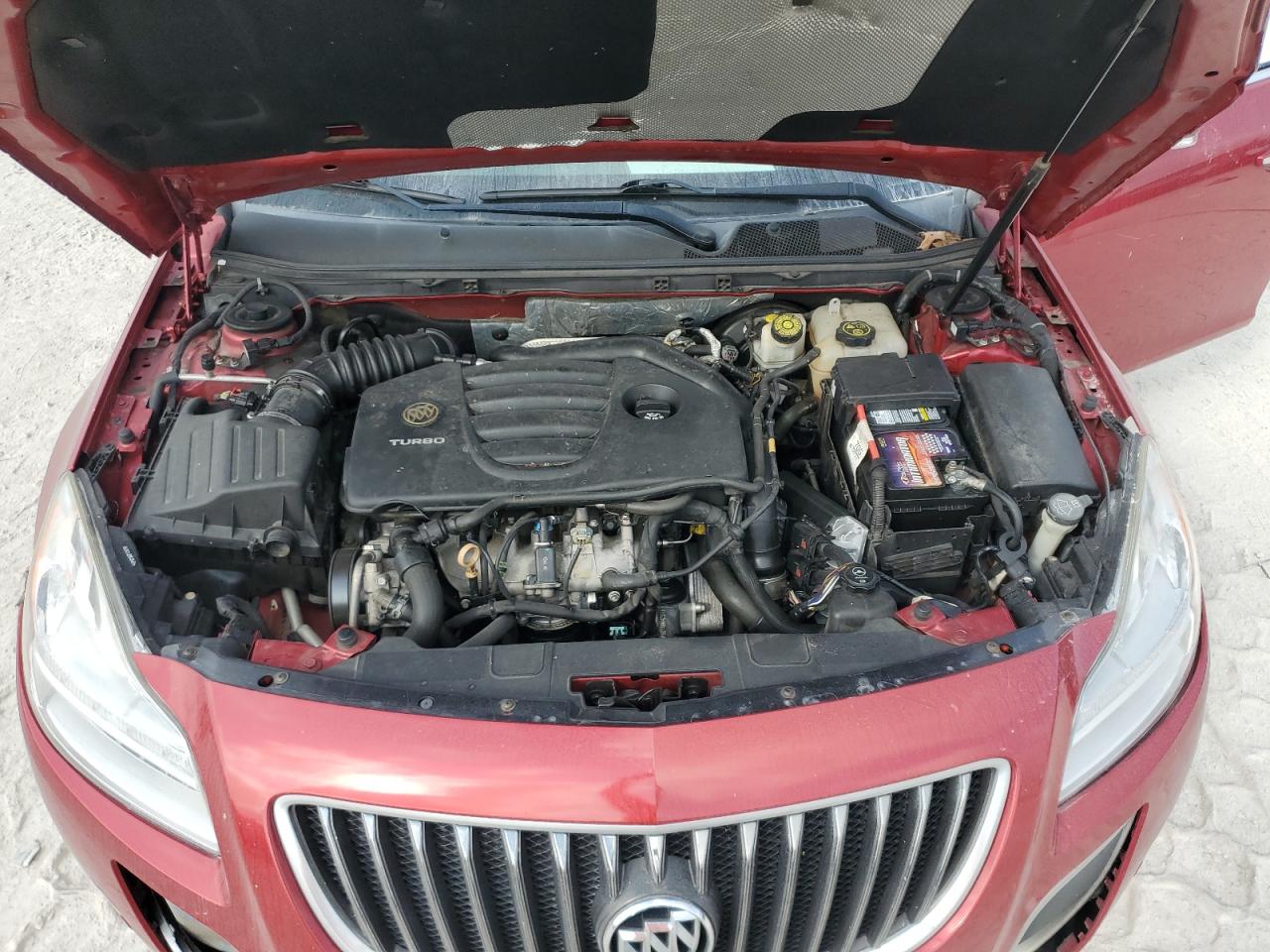 2013 Buick Regal VIN 2G4GV5GV2D9212386 Copart auction photo, mechanical damage thumbnail 11