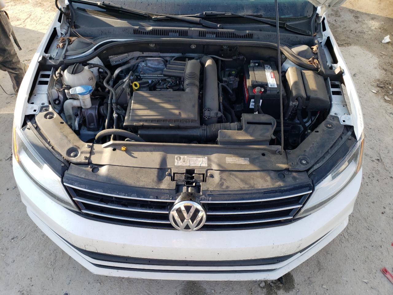 2017 Volkswagen Jetta VIN 3VWDB7AJ2HM353731 Copart auction photo, front end / mechanical damage thumbnail 11