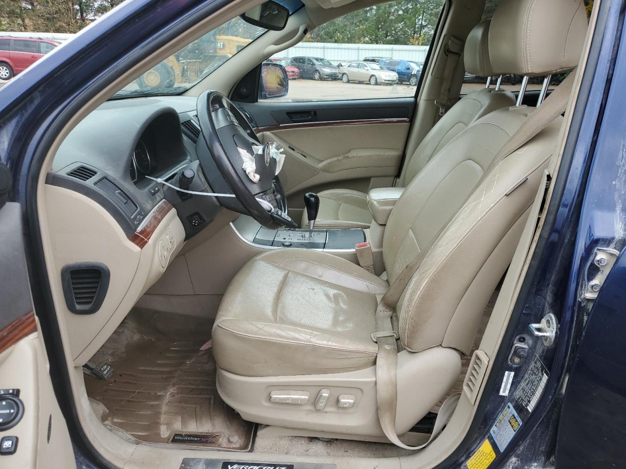 2008 Hyundai Veracruz VIN KM8NU13C68U036054 Copart auction photo, front end / minor dent/scratches damage thumbnail 7