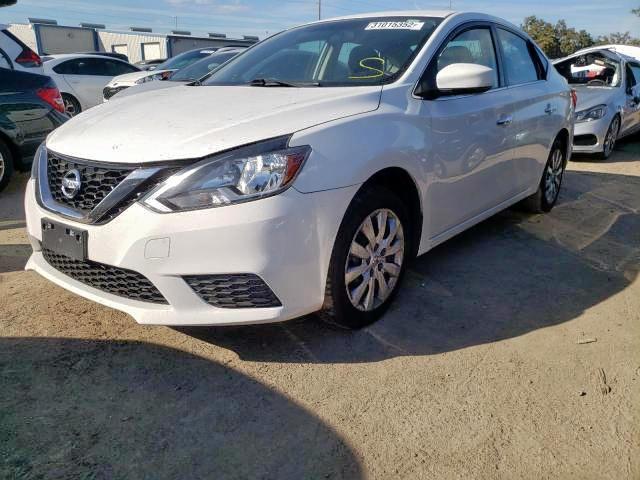 2016 Nissan Sentra VIN 3N1AB7AP7GY267979 Copart auction photo, front end damage thumbnail 2