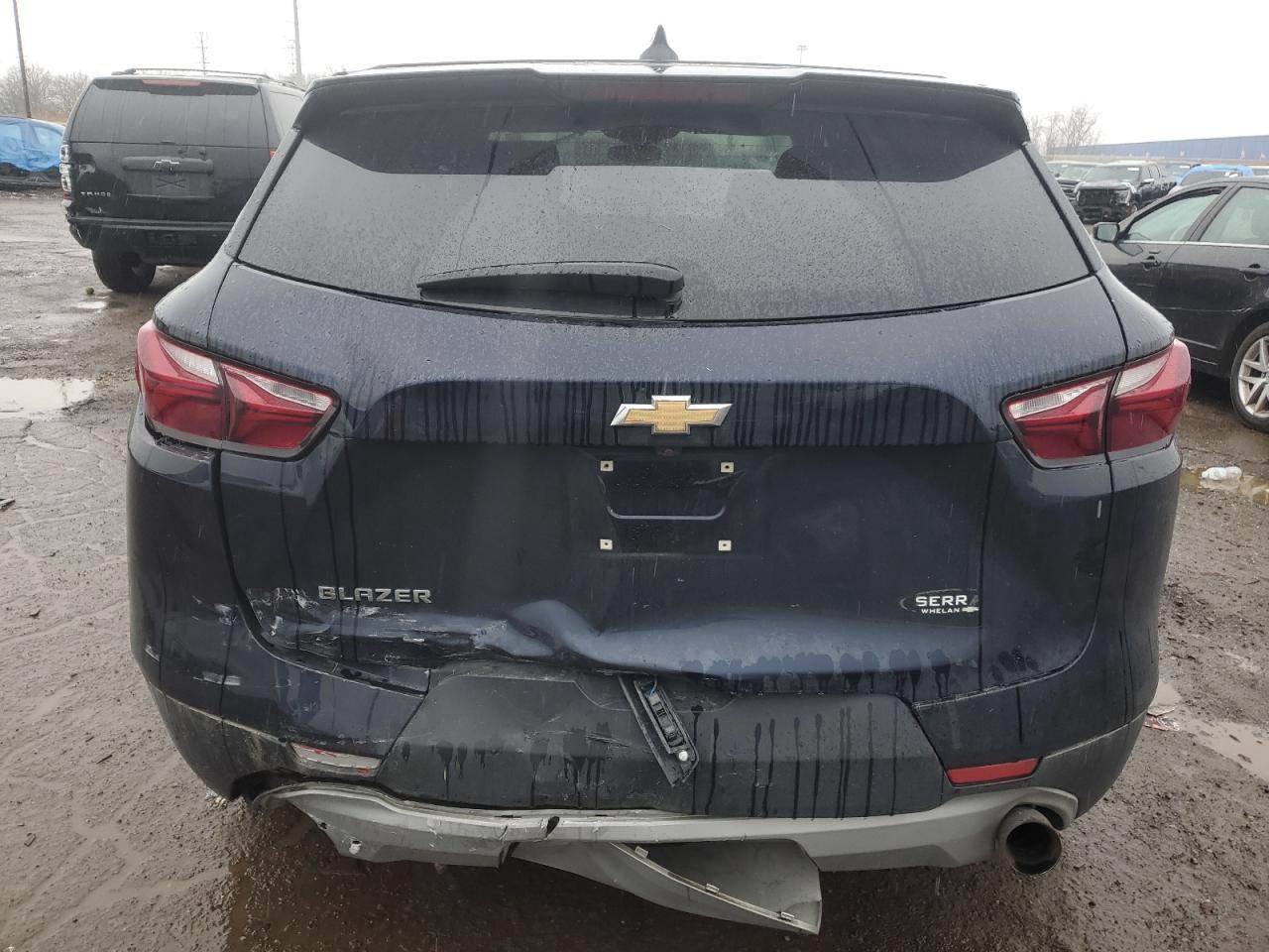 2020 Chevrolet Blazer VIN 3GNKBCRS5LS698618 Copart auction photo, rear end damage thumbnail 6