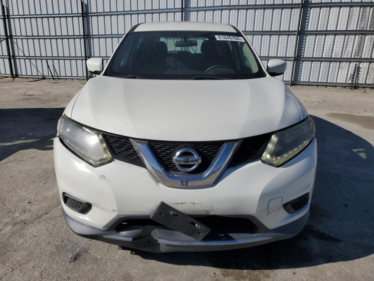 2016 Nissan Rogue VIN 5N1AT2MV1GC733837 Copart auction photo, rear end / front end damage thumbnail 5