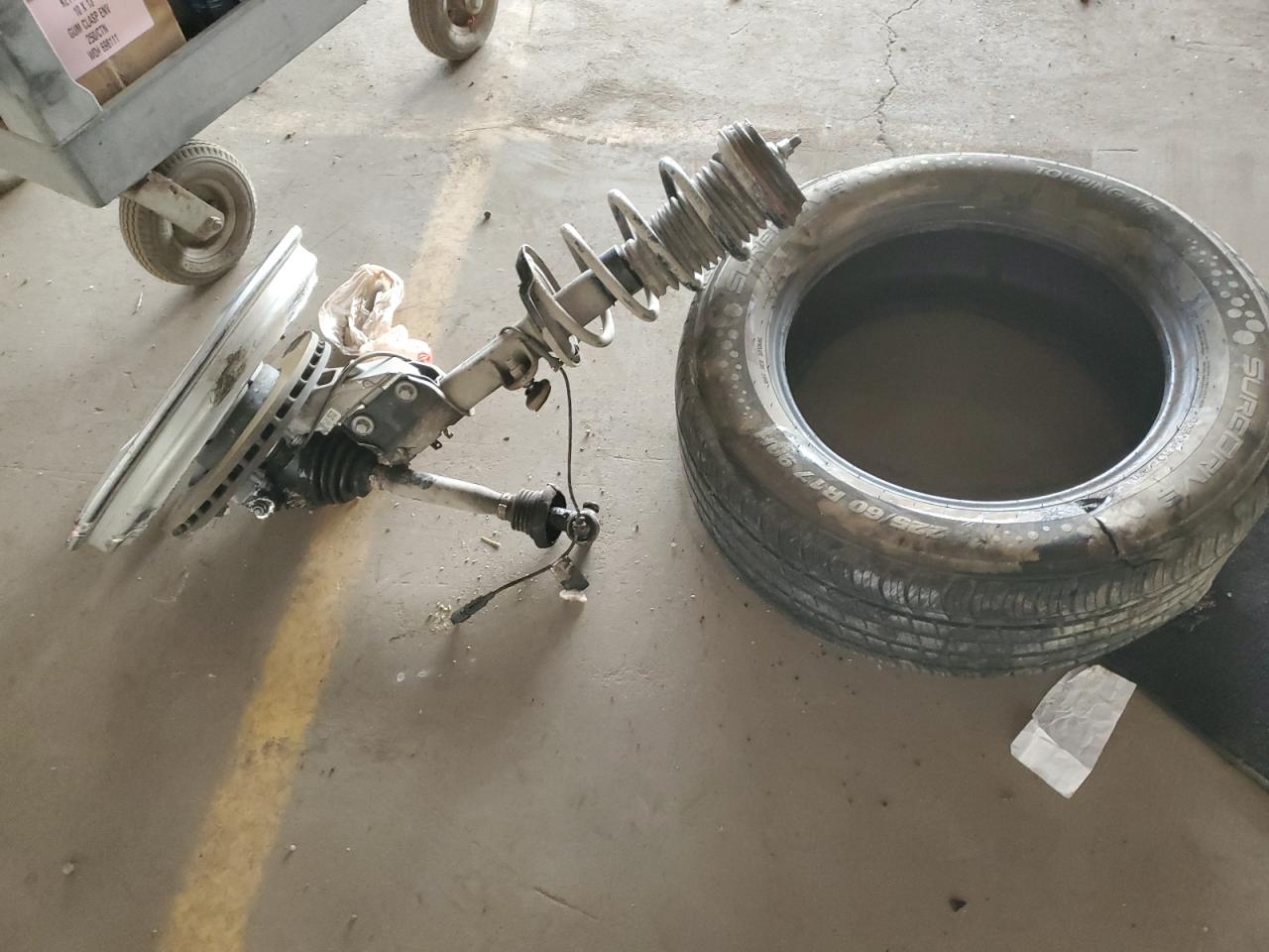 2019 Jeep Compass VIN 3C4NJDBB8KT761020 Copart auction photo, front end / side damage thumbnail 12