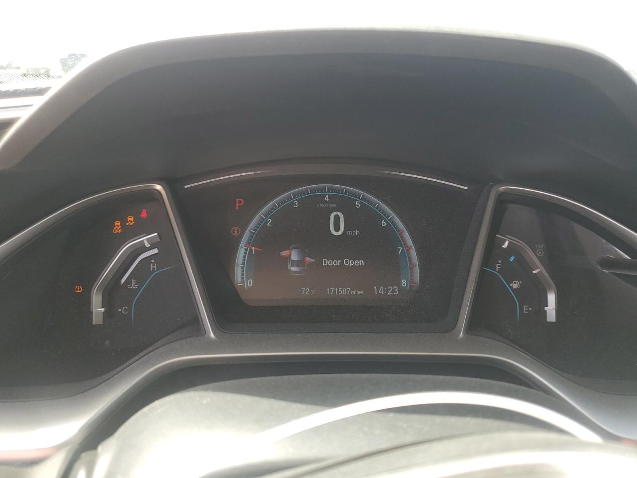 2016 Honda Civic VIN 2HGFC1F39GH630163 Copart auction photo, rear end damage thumbnail 9