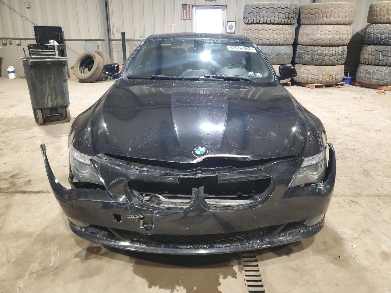 2010 BMW 6er VIN WBAEA5C53ACV92966 Copart auction photo, front end damage thumbnail 5