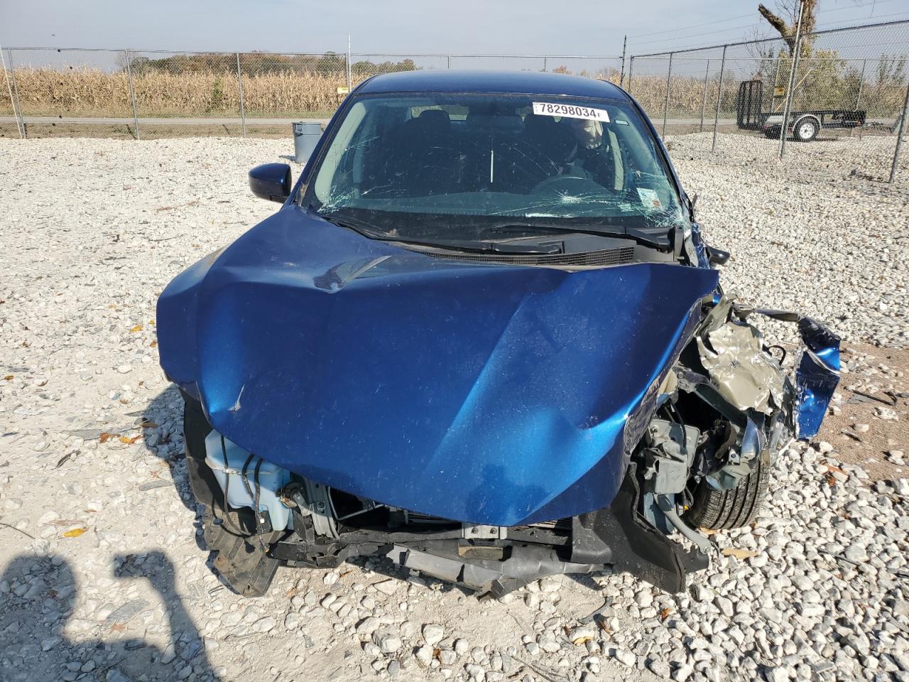 2017 Nissan Sentra VIN 3N1AB7AP3HY405650 Copart auction photo, front end / side damage thumbnail 5