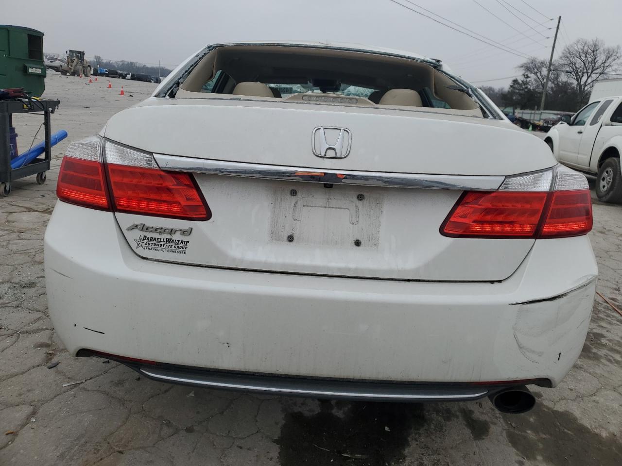 2014 Honda Accord VIN 1HGCR2F84EA140826 Copart auction photo, all over damage thumbnail 6