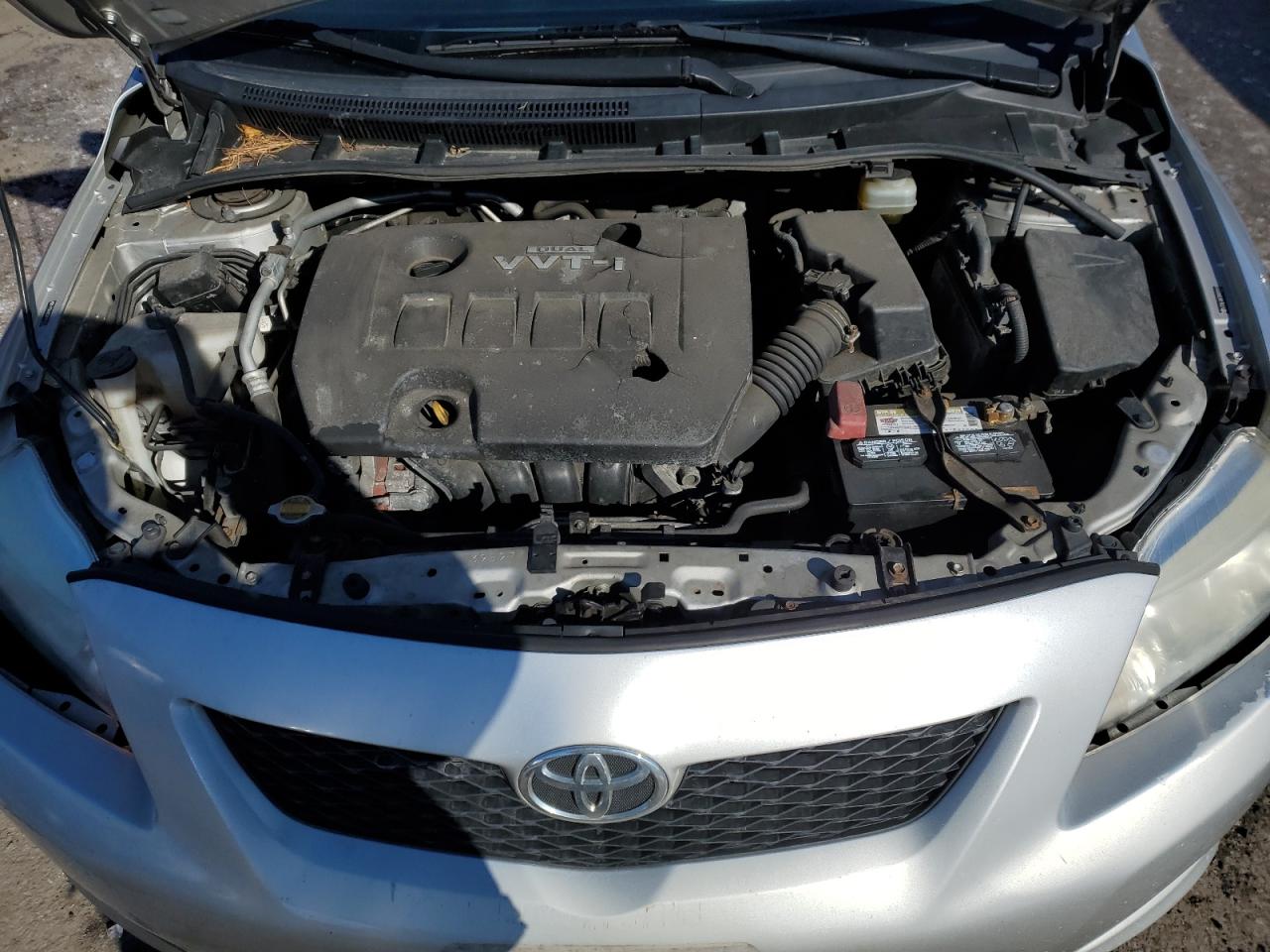 2009 Toyota Corolla VIN JTDBL40E399072113 Copart auction photo, all over damage thumbnail 11