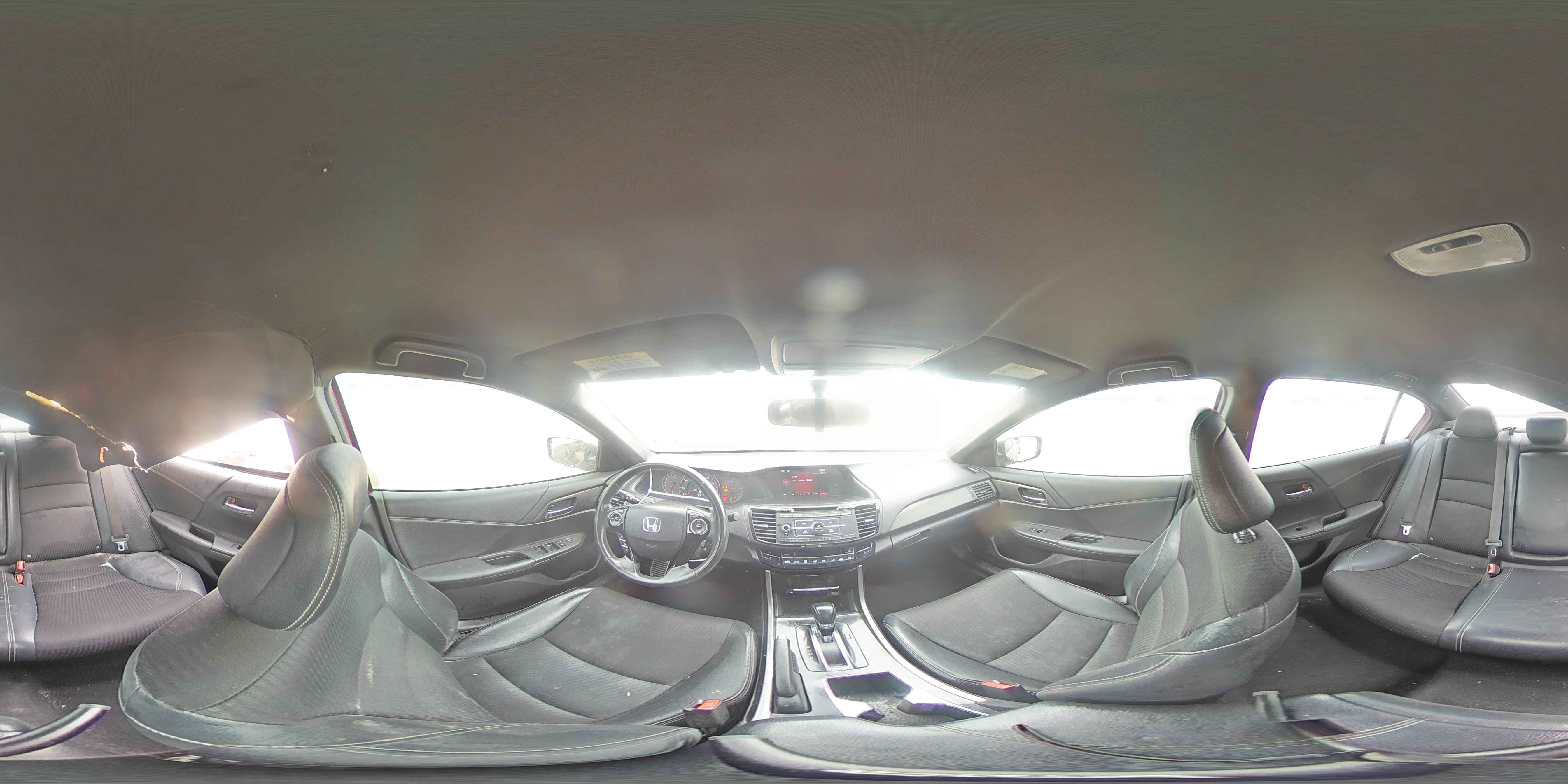 2016 Honda Accord VIN 1HGCR2F57GA200509 Copart auction photo, all over damage thumbnail 13