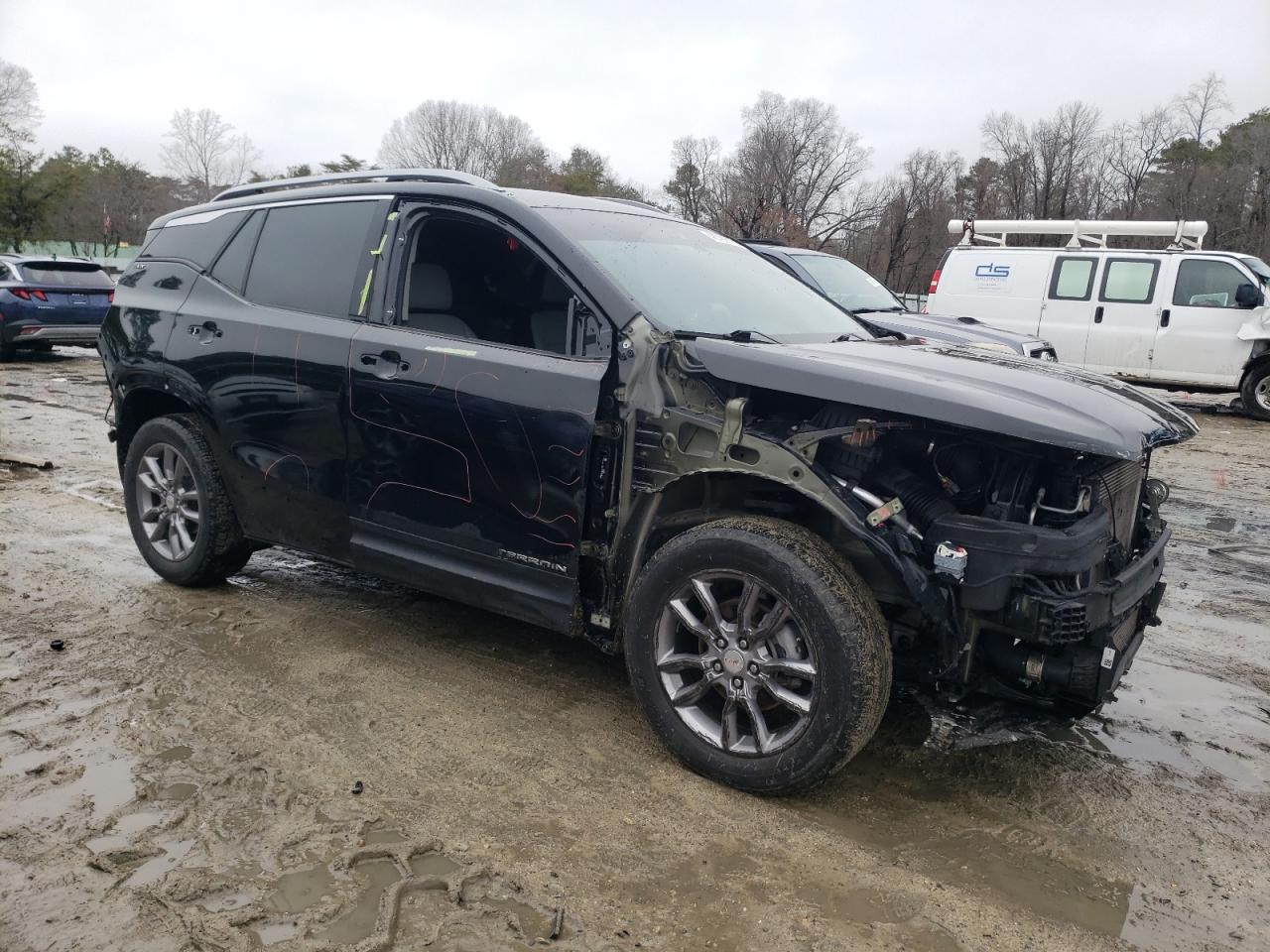 2022 GMC Terrain VIN 3GKALVEV5NL110537 Copart auction photo, all over damage thumbnail 4