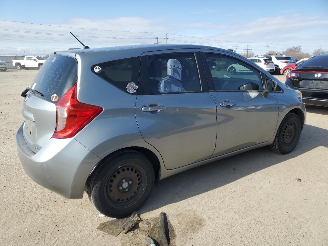 2015 Nissan Versa VIN 3N1CE2CP2FL423079 Copart auction photo, side damage thumbnail 3