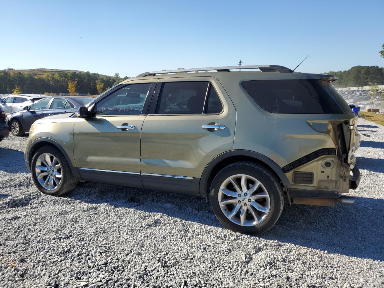 2012 Ford Explorer VIN 1FMHK7D89CGA20082 Copart auction photo, rear end / minor dent/scratches damage thumbnail 2