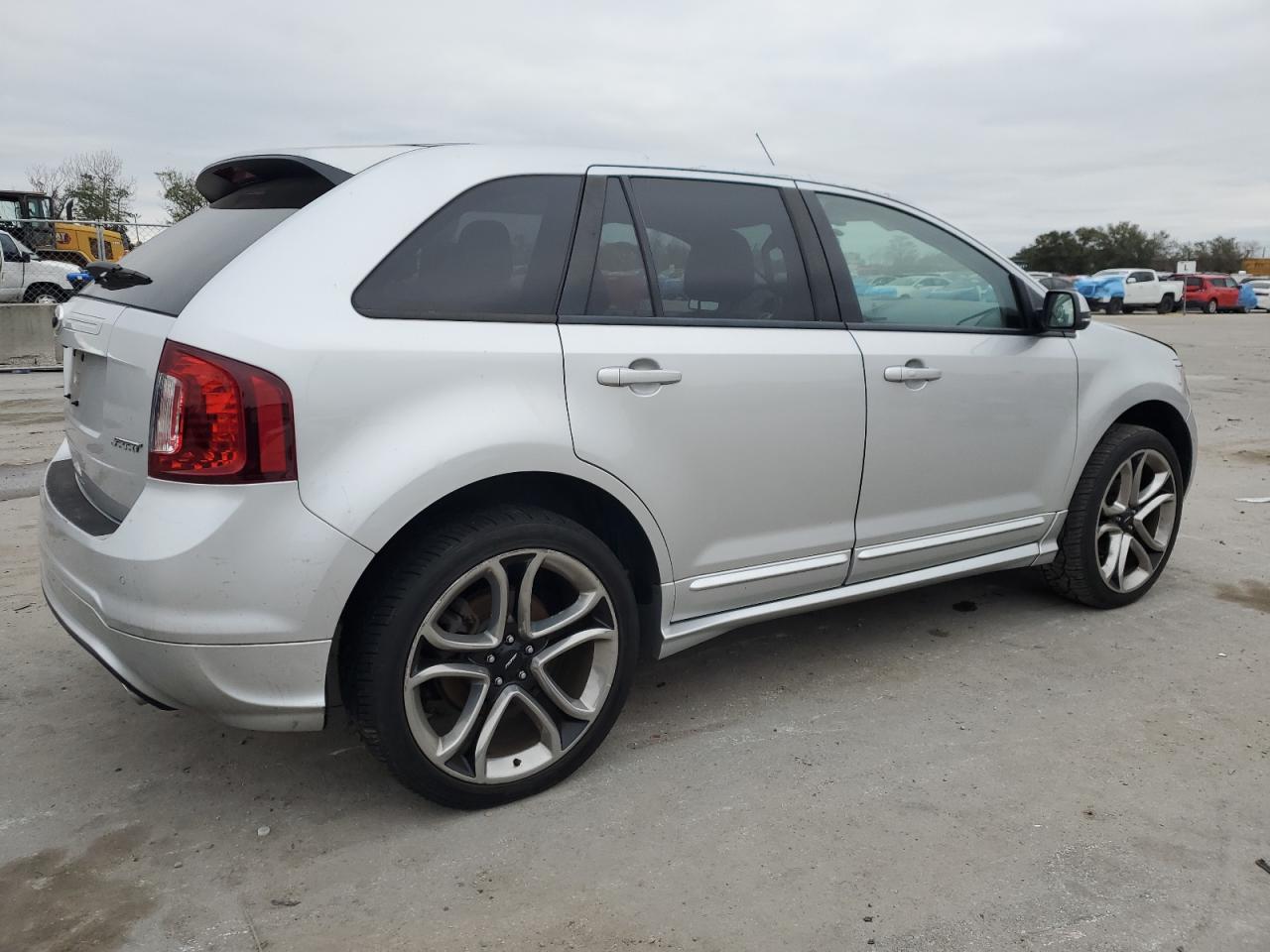 2013 Ford Edge VIN 2FMDK3AK6DBC68886 Copart auction photo, rear end damage thumbnail 3