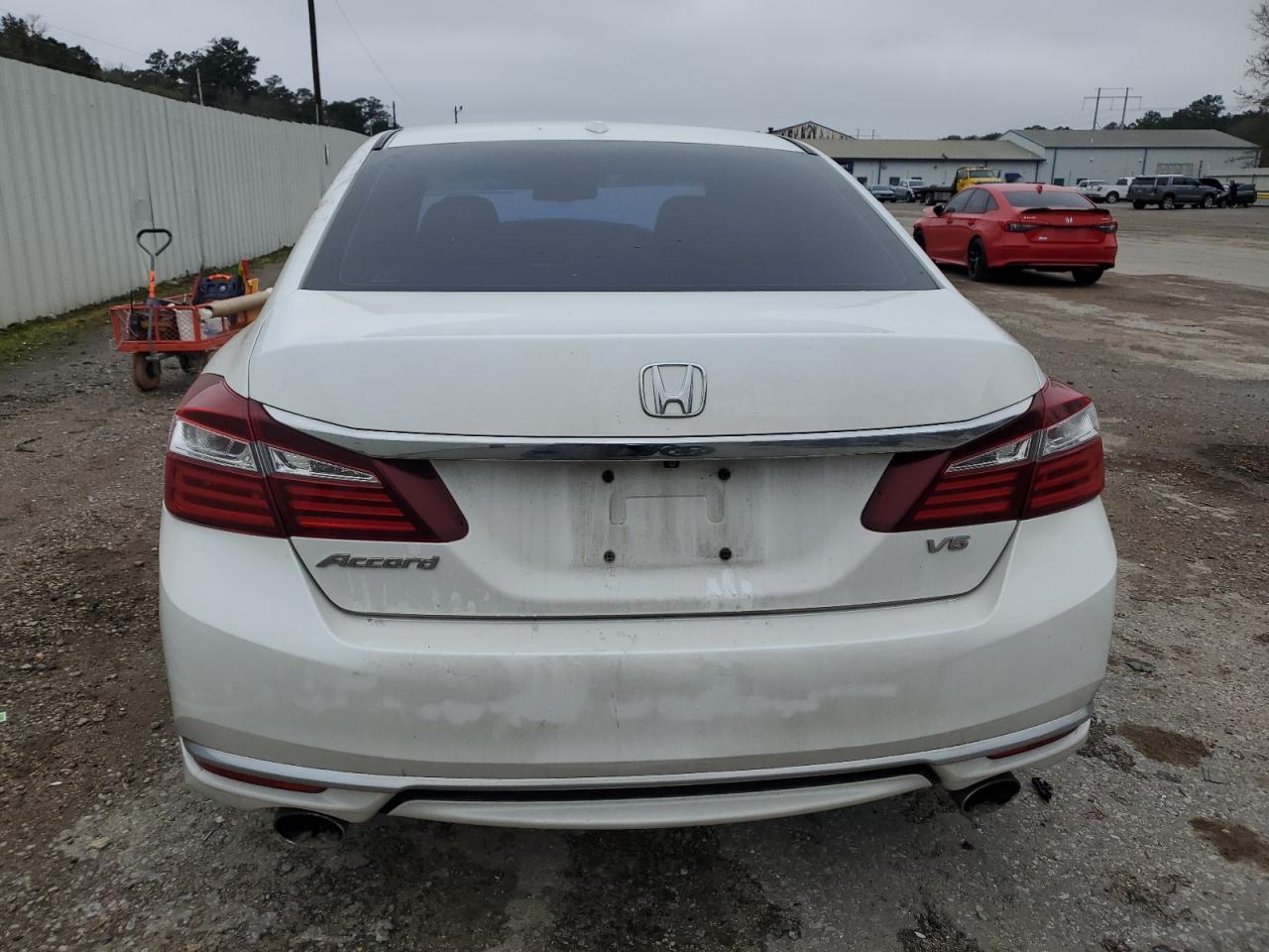 2016 Honda Accord VIN 1HGCR3F81GA027070 Copart auction photo, front end damage thumbnail 6