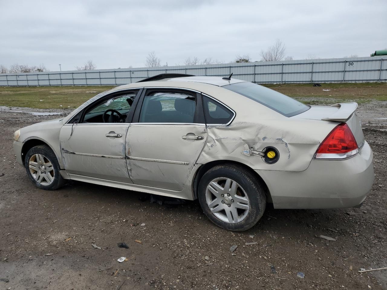 2012 Chevrolet Impala VIN 2G1WG5E30C1114250 Copart auction photo, side / top/roof damage thumbnail 2