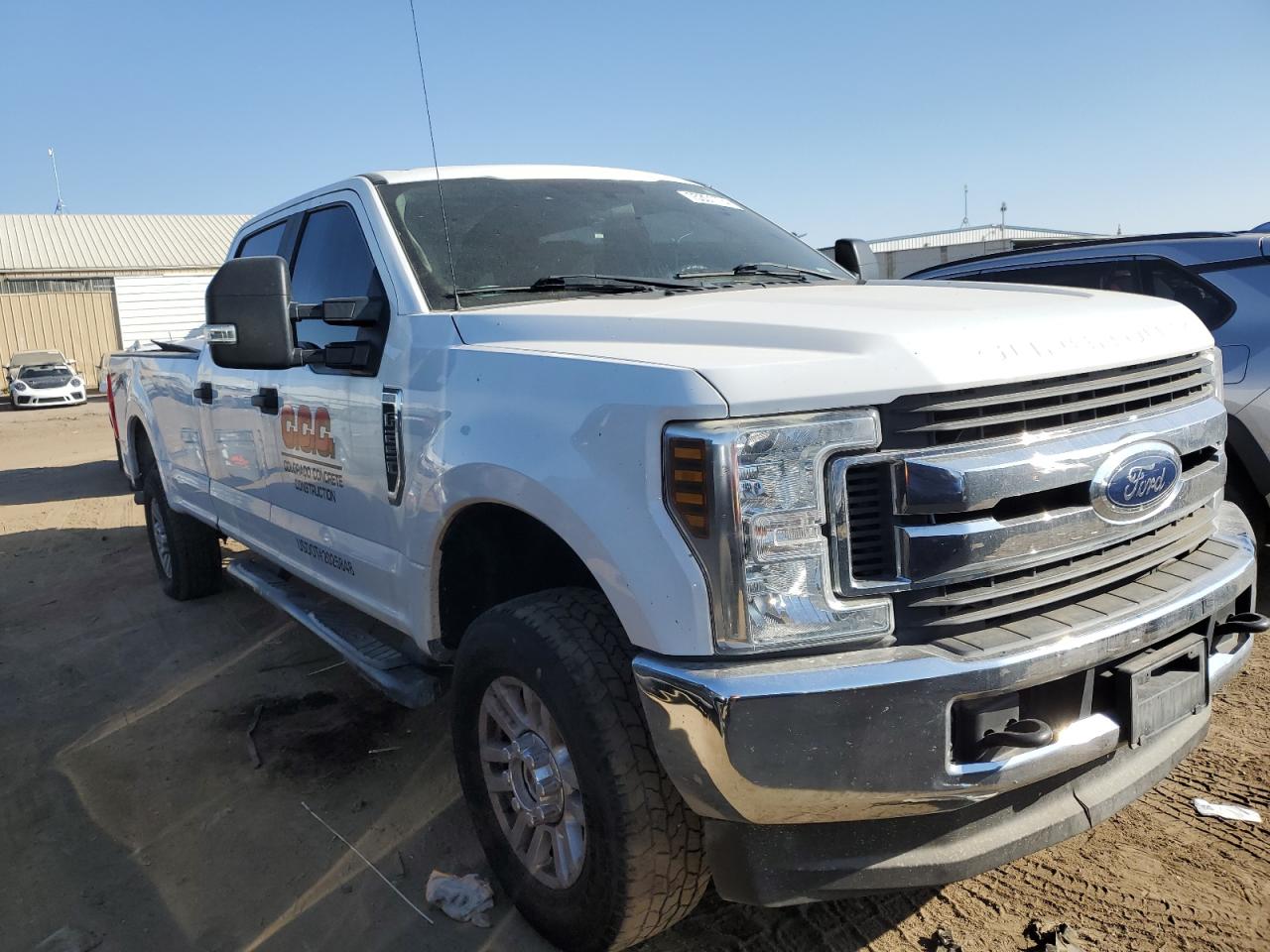 2019 Ford F250 VIN 1FT7W2B64KEE53747 Copart auction photo, front end / rear end damage thumbnail 4